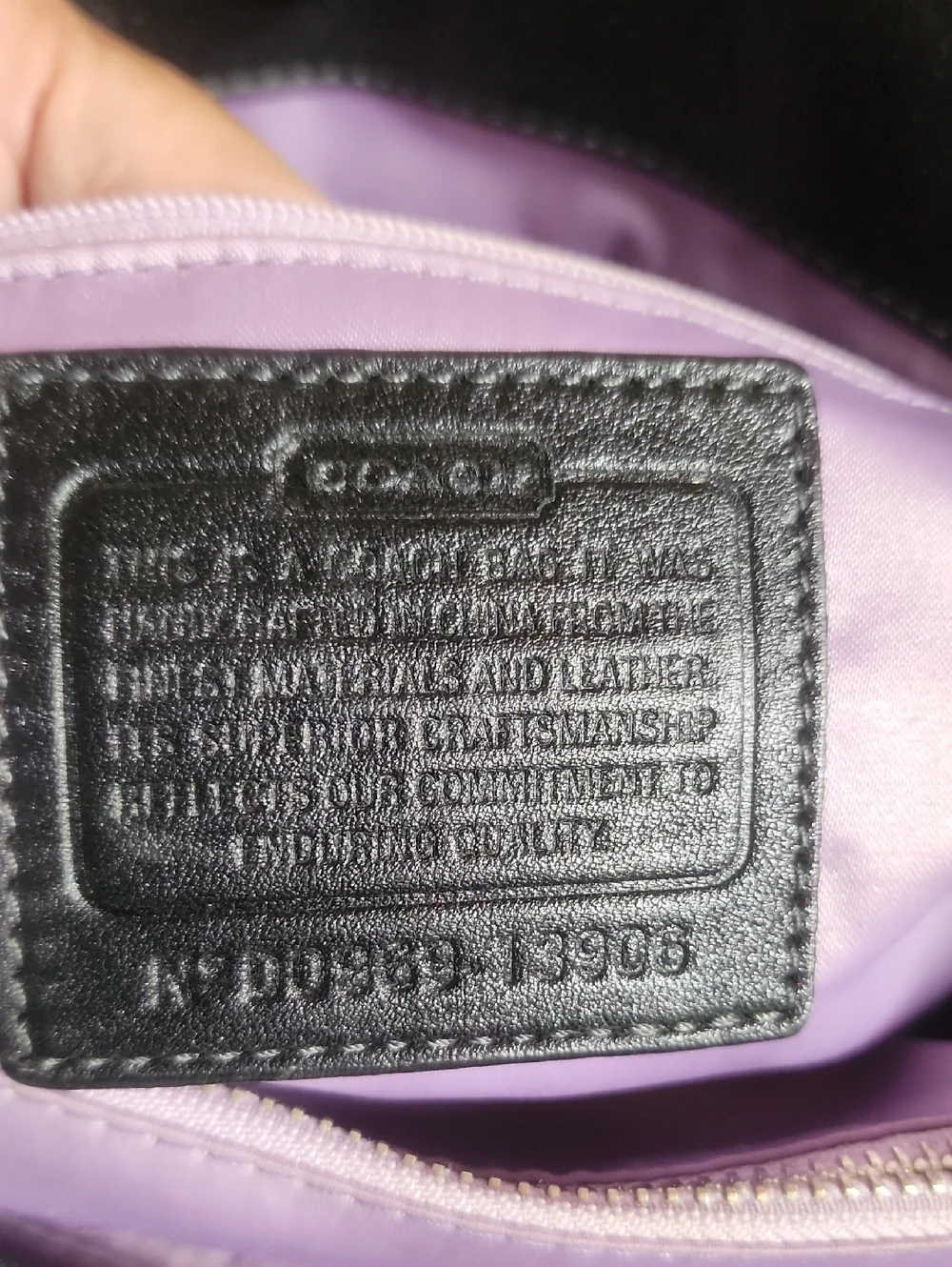 Coach Black 2009 Signature Leatherware Jacquard Shoulder Bag w/ Leather Trim - Picture 3 of 16
